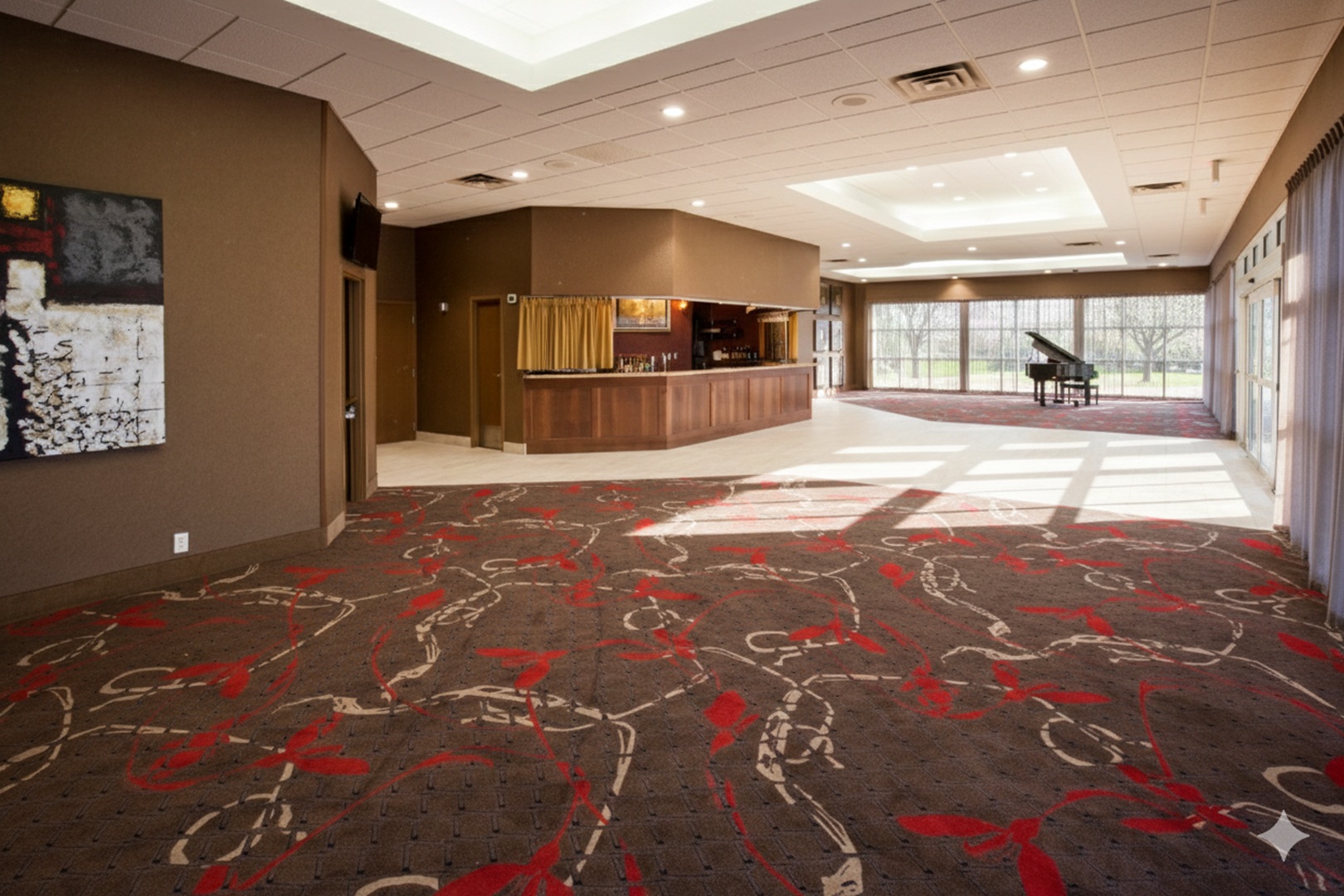 Willmar Conference Center Sunny Pre-function Area