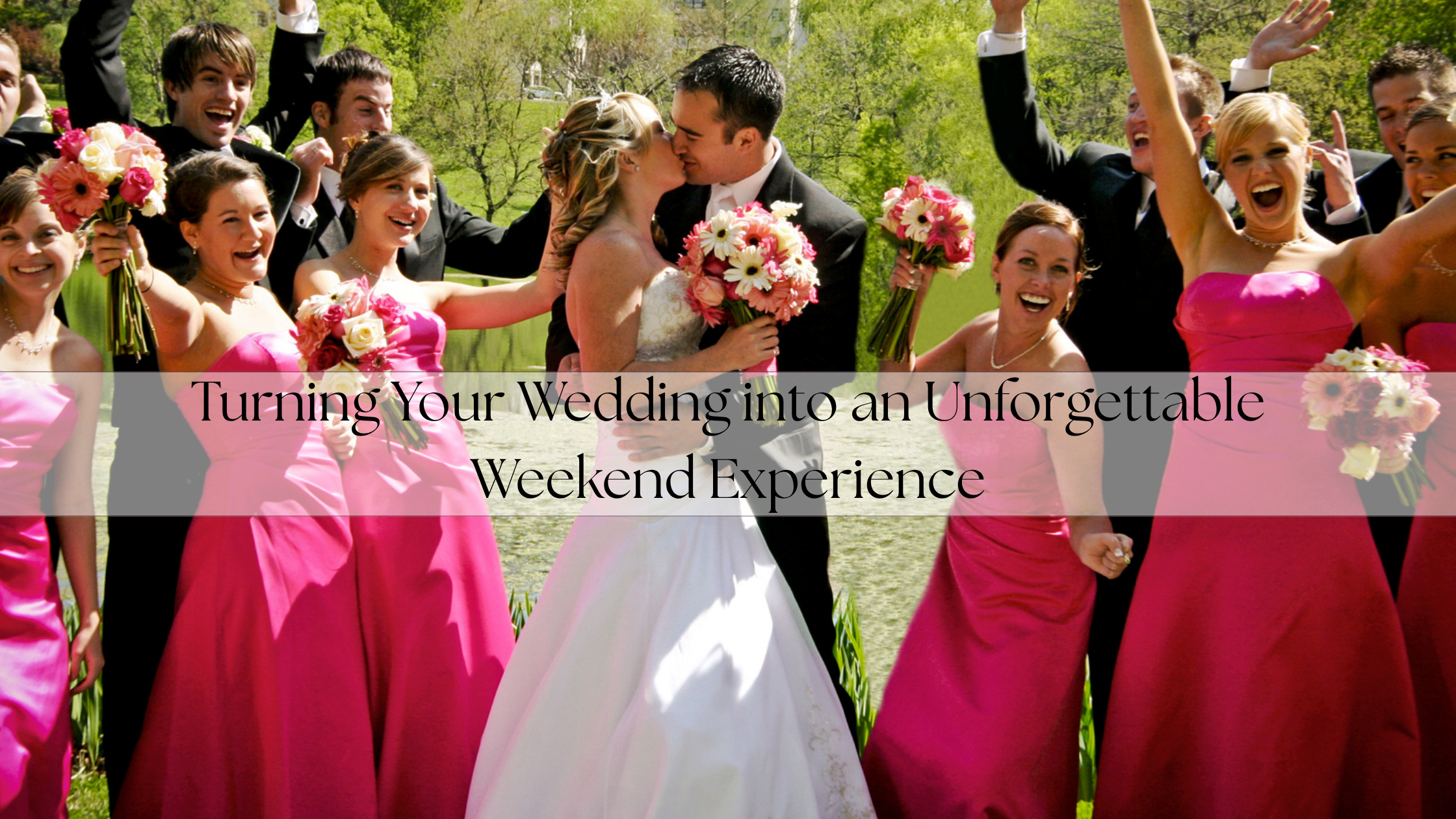 Turning your wedding into an unforgettable weekend experience in the Willmar Lakes area.